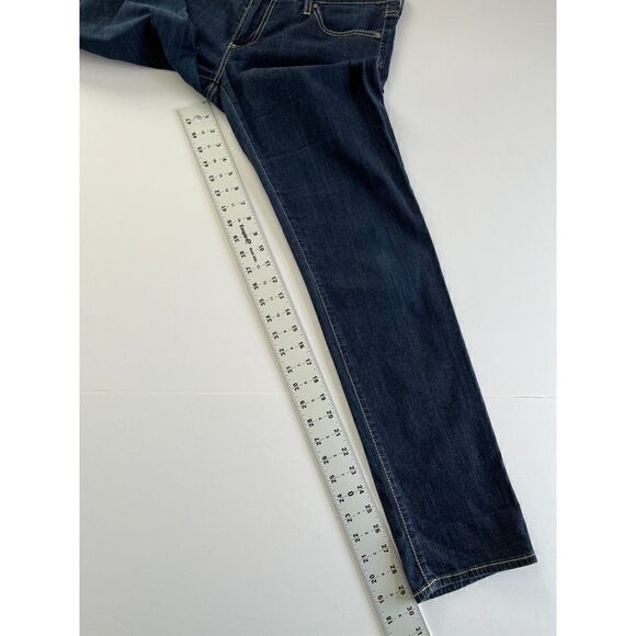 AG Adriano Goldschmied Stilt Cigarette Roll Up Leg Womens Size 31R Dark Denim - Picture 9 of 10